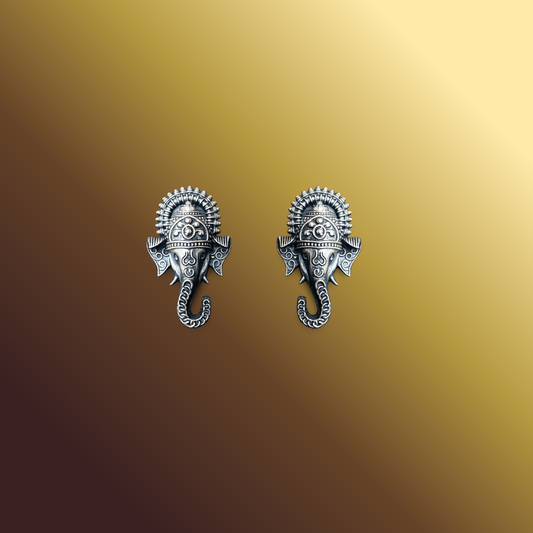 Limited Edition Lord Ganesha Anti Tarnish Earrings ERLEAT00001